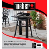 Weber Stand mit Seitentisch für Lumin Compact Elektrogrill 6616, Grill-Untergestell schwarz