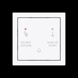 0 Klingeltaster Do Not Disturb Make Up Room mit Bedruckung Do Not Disturb Make Up Room weiß, Retail