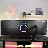 Arozzi Alzare Neo Pro, Monitorhalterung schwarz