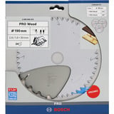 Bosch PRO Wood Kreissägeblatt 190 mm 3 Stück, Promo-Pack