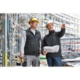 Bosch Professional Heat+Jacket GHV 12+18V Kit Größe S, Arbeitskleidung schwarz, inkl. Ladegerät GAL 12V-20 Professional, 1x Akku GBA 12V 2.0Ah