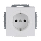 Busch-Jaeger Objektsteckdose 20 Eurosteckdose Typ F weiß, Retail
