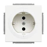 Busch-Jaeger Objektsteckdose 20 Eurosteckdose Typ F weiß, Retail