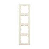 Busch-Jaeger Rahmen vierfach für Kanalabdeckungen weiß, Retail