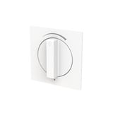 Busch-Jaeger Zentralscheibe Lautstärkepegel 1740 Drehknopf 03-44M, Abdeckung weiß, Retail