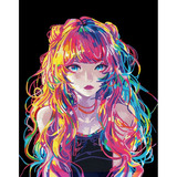 Carletto Diamond Painting Anime Girl, Basteln 