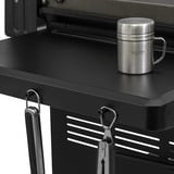 Char-Griller Flat Iron Griddle 4-Brenner, Gasgrill schwarz, Plancha mit 16 kW