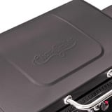 Char-Griller Flat Iron Griddle 4-Brenner, Gasgrill schwarz, Plancha mit 16 kW