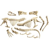Clementoni Ausgrabungs-Set T-Rex & Fossil Modellier-Set, Experimentierkasten 