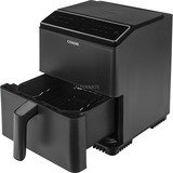 Cosori Heißluftfritteuse Smart Dual Blaze CAF-P583S-KEUR  dunkelgrau, 1.700 Watt, Korb 6,4 Liter