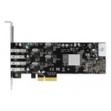 DeLOCK PCIe x4 auf 4x ext. USB 3.2 Gen 1 Quad Channel, USB-Controller 4-pin-Stromanschluss