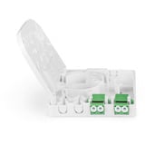 Digitus FTTH Gehäuse mit 2x LC/APC DX Kupplung weiß