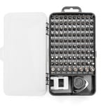 Digitus Feinmechaniker Schraubendreher Set, Bit-Satz schwarz/transparent, 115-teilig