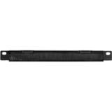 Digitus Kabelzuführung, Kabelführung schwarz, 0,5 HE