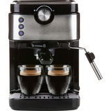 Domo DO711K, Espressomaschine schwarz/silber