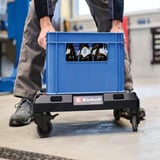 EINHELL E-Case Rollbrett für Systemkoffer schwarz, für bis zu 120 kg Belastung