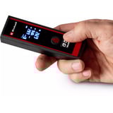 EINHELL Laser-Distanzmesser TC-LD 40 R, Entfernungsmesser schwarz/rot, Abstände von 5 cm - 40 Meter