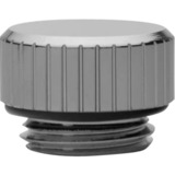 EKWB EK-Quantum Torque Micro Plug - Black Nickel, Schraube silber/schwarz