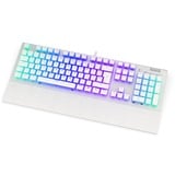 ENDORFY Omnis Pudding Onyx White, Gaming-Tastatur weiß, DE-Layout, Kailh RGB Red