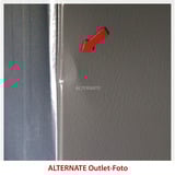 Hisense RB327N4ADD, Kühl-/Gefrierkombination edelstahl