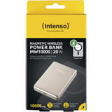 Intenso Magnetic Wireless Powerbank MW10000 Champagner champagner, 10.000 mAh, MagSafe, PD