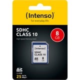 Intenso Secure Digital SDHC Card 8 GB, Speicherkarte Class 10