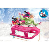 Jamara Snow Play - Schlitten Snow-Star 90cm pink