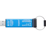 Kingston DataTraveler 2000 16 GB, USB-Stick blau, USB-A 3.2 Gen 1