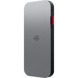 Lenovo Go Wireless Mobile Powerbank 10.000mAh + Qi dunkelgrau, integriertes USB-C Kabel, PD 3.0, Qi 15W