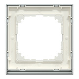 Merten Decor-Rahmen einfach mit Echtmaterialschicht aus Stein und Thermoplast, matt, IP20 schiefer, Retail