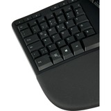 Microsoft Ergonomic Keyboard, Tastatur schwarz, DE-Layout, for Business