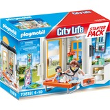PLAYMOBIL 70818 Starter Pack Kinderärztin, Konstruktionsspielzeug