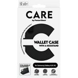 PanzerGlass Wallet Case mit Kickstand, Handyhülle schwarz, Samsung Galaxy A35 5G
