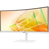 Samsung ViewFinity S65TC S34C650TAU, LED-Monitor 86.4 cm (34 Zoll), weiß, UWQHD, VA, Curved, AMD Free-Sync, Thunderbolt 4.0, 100Hz Panel