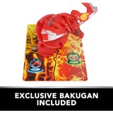 Spin Master Bakugan 2023 Training Set mit Core Ball Titanium Dragonoid vom Drachen-Clan, Geschicklichkeitsspiel Trainingslandschaft mit individuell zusammenstellbarer Actionfigur und Sammelkarten