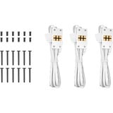 Thermaltake CT140 EX ARGB Sync PC Cooling Fan, Gehäuselüfter weiß, 3er Pack, 140 mm