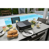 Unold BBQ Stand- Tischgrill Jimmy , Elektrogrill schwarz, 2.800 Watt
