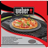 Weber Glasierter Pizzastein 18413, Ø ca. 26cm grau