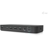 i-tec USB-C Triple Display Docking Station, Dockingstation schwarz