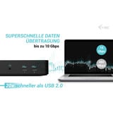 i-tec USB-C Triple Display Docking Station, Dockingstation schwarz