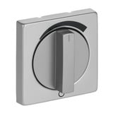 0 Zentralscheibe mit Drehgriff und Aufdruck 1740 DR/03-866, Abdeckung edelstahl, Retail