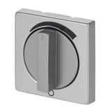 0 Zentralscheibe mit Drehgriff und Aufdruck 1740 DR/03-866, Abdeckung edelstahl, Retail