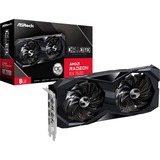 ASRock Radeon RX 7600 Challenger 8GB OC, Grafikkarte RDNA 3, GDDR6, 3x DisplayPort, 1x HDMI 2.1