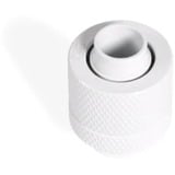 Alphacool Eiszapfen 13/10mm Anschraubtülle G1/4 - White, Verbindung weiß, für weiche Schläuche (PVC, Silikon, Neoprene)