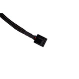 Alphacool Y-Kabelsplitter 4-Pin auf 4x 4-Pin PWM, 60cm schwarz
