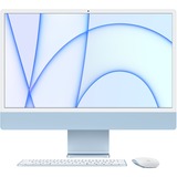 Apple iMac 59,62 cm (24") M1 8-Core mit Retina 4,5K Display, MAC-System blau/hellblau, macOS Monterey, Deutsch