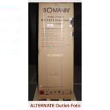 Bomann KG 7353, Kühl-/Gefrierkombination edelstahl