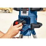 Bosch Professional Akku-Rotationslaser GRL 600 CHV Professional, 18Volt, mit Baustativ blau, Akku ProCORE18V 4,0Ah, Koffer, rote Laserlinie