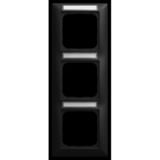 Busch-Jaeger Abdeckrahmen mit Sichtfenster 1723 NS-915 schwarz, Retail