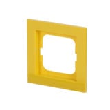 Busch-Jaeger Rahmen 1-fach gelb, Retail